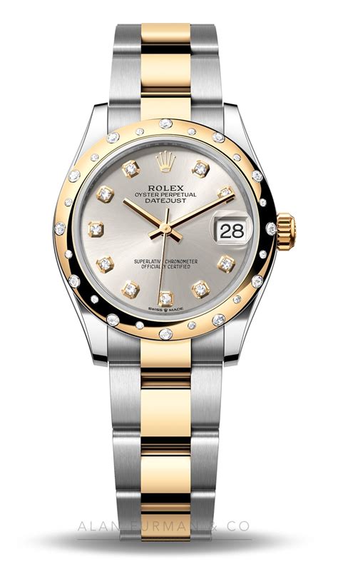 alan furman rolex date datejust champagne dial|Datejust 31.